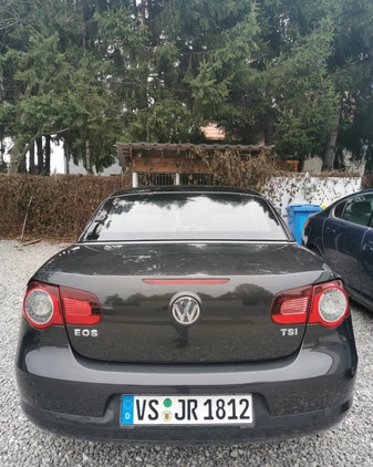 Volkswagen Eos cena 21500 przebieg: 198000, rok produkcji 2009 z Warszawa małe 232